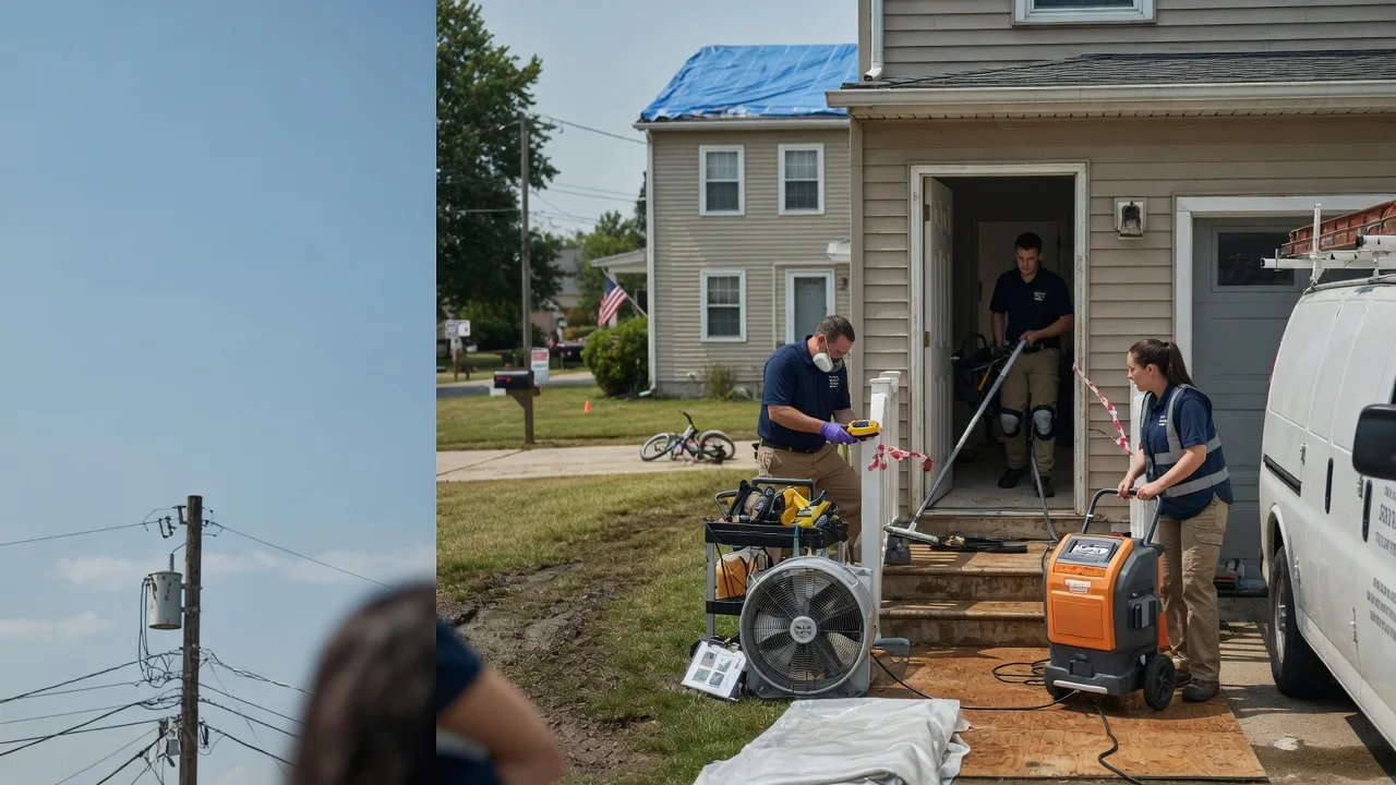 Water Damage Repair in Jerome, MI near me